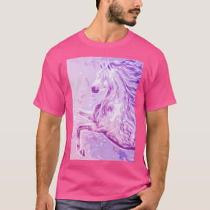 Sparkle Horse Pinks and Lavender T-Shirt