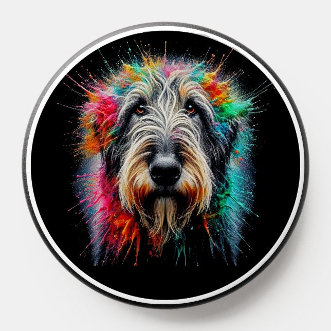 Sparkle Irish Wolfhound Pop Grip  (Popsocket)