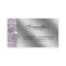Sparkle Jewelry Business Card Zebra Ice Pink