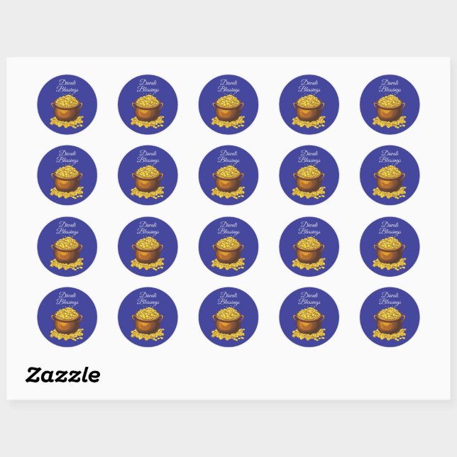 Sparkle & Joy Classic Round Sticker (Sheet)