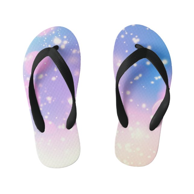 Sparkle Kid's Flip Flops (Footbed)
