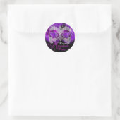 Sparkle Lace Mask Purple Masquerade Sticker (Bag)
