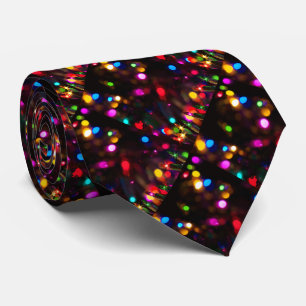 light up christmas neck tie