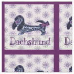 Sparkle Like A Dachshund Fabric