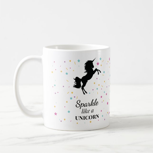 Sparkle Like A Unicorn Mug (Left)