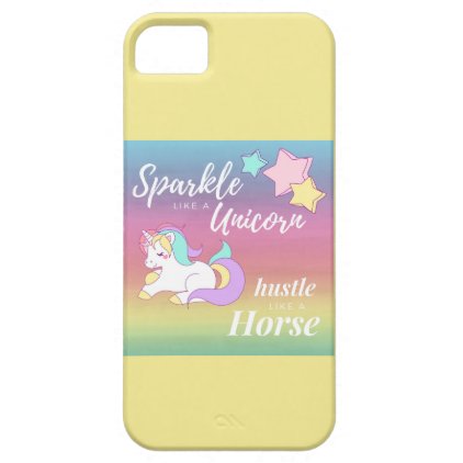 Sparkle like a Unicorn phone case