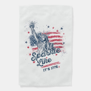 Sparkle Like It's 1776, Patriotic Design, American Garden Flag