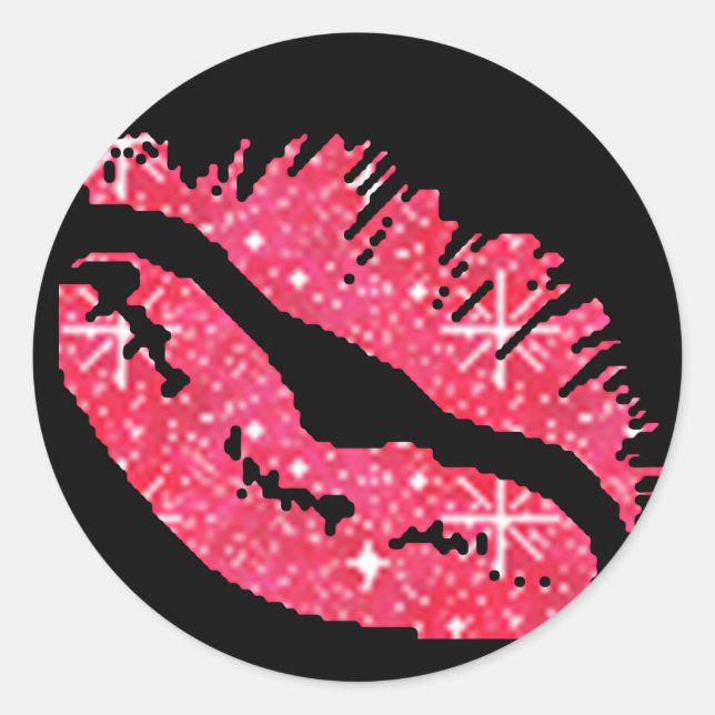 SPARKLE LIPS STICKER (Front)
