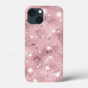 Sparkle Luxury Pink iPhone 13 Mini Case