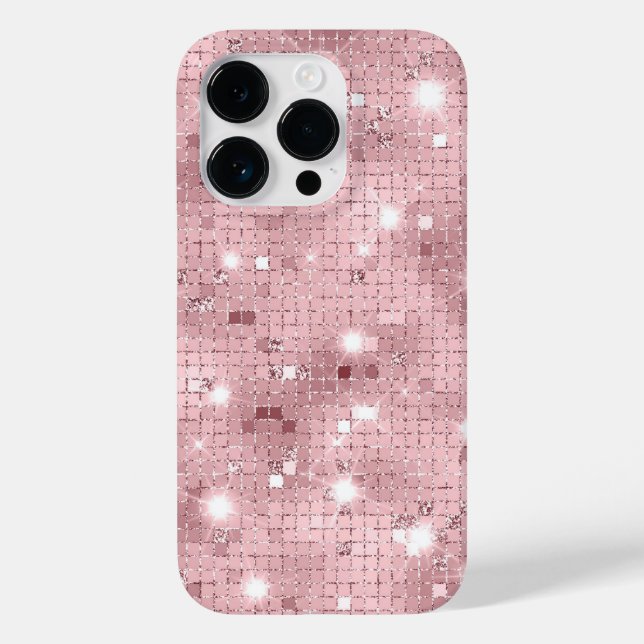 Sparkle Luxury Pink Case-Mate iPhone Case (Back)
