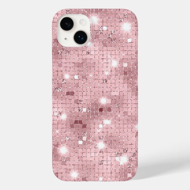 Sparkle Luxury Pink Case-Mate iPhone Case (Back)