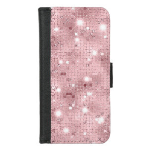 Sparkle Luxury Pink iPhone 8/7 Wallet Case