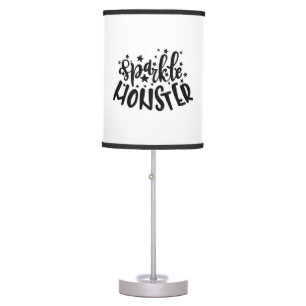 Sparkle Monster Halloween Table Lamp