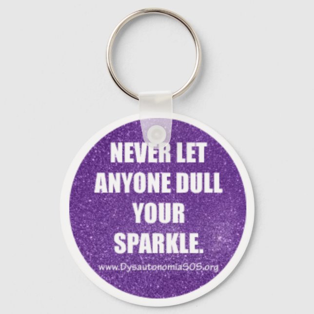 Sparkle On Keychain (Front)