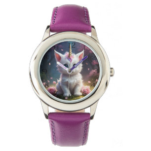 "Sparkle Paws: The Enchanting Unicorn Kitten" Watch