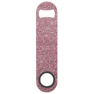Sparkle Pink Glitter   Rose Gold Glam Bar Key