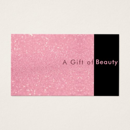 Sparkle Pink Salon  Spa Gift Certificate