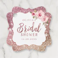 ombre pink bridal shower