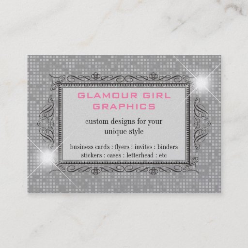Customizable Sparkle &amp; Shine : Business Cards