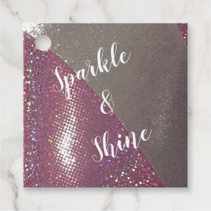 Sparkle & Shine Custom Favor Tags