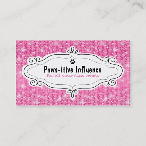 Sparkle &amp; Shine Dog Walking : Business Cards