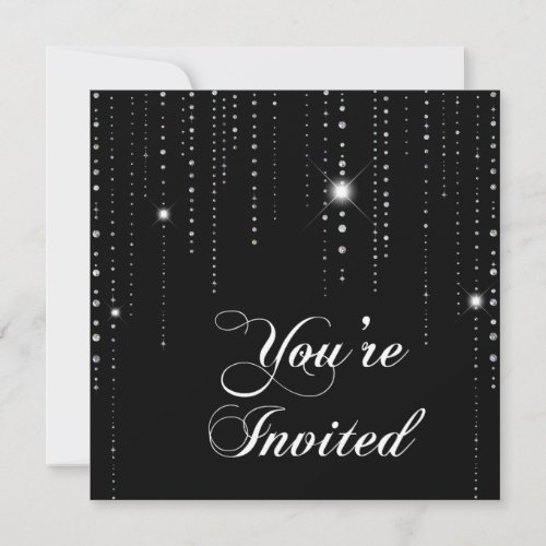 Sparkle &amp; Shine Faux Sequin : Invitation