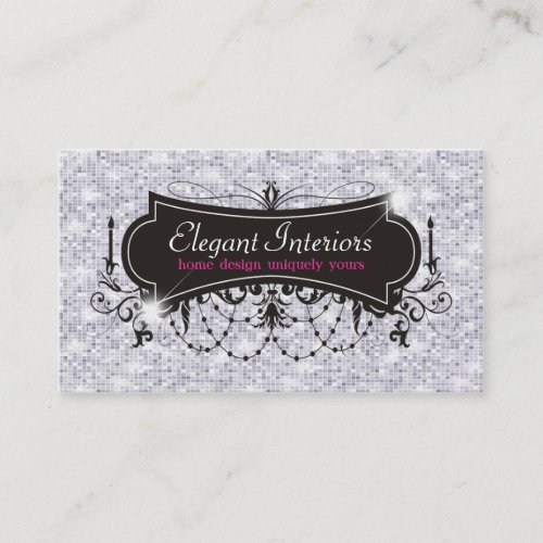 Sparkle &amp; Shine Interior Designer : Business Card