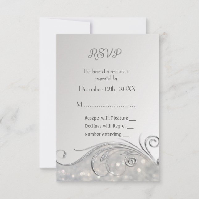 Sparkle Silver RSVP 25th Anniversary (Front)