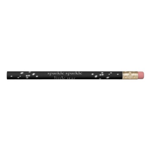 Sparkle Sparkle Little Star Black Starlight Pencil