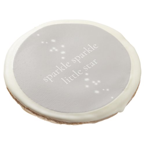 Sparkle Sparkle Little Star Silver Gray Starlight Sugar Cookie