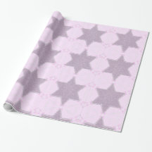 Sparkle Star of David blush bat mitzvah