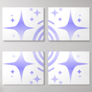Sparkle Stars, Beacon of the Limitless Digital Age Foam Core Photo Tile