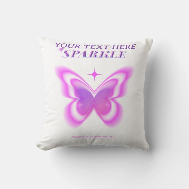 SPARKLE THROW PILLOW (Front)