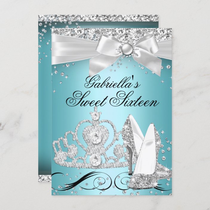 sweet16 sparkle invite sweet16 sparkle invite