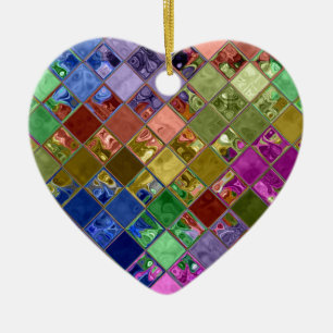 Sparkle Tiles Mosaic Art Ceramic Ornament