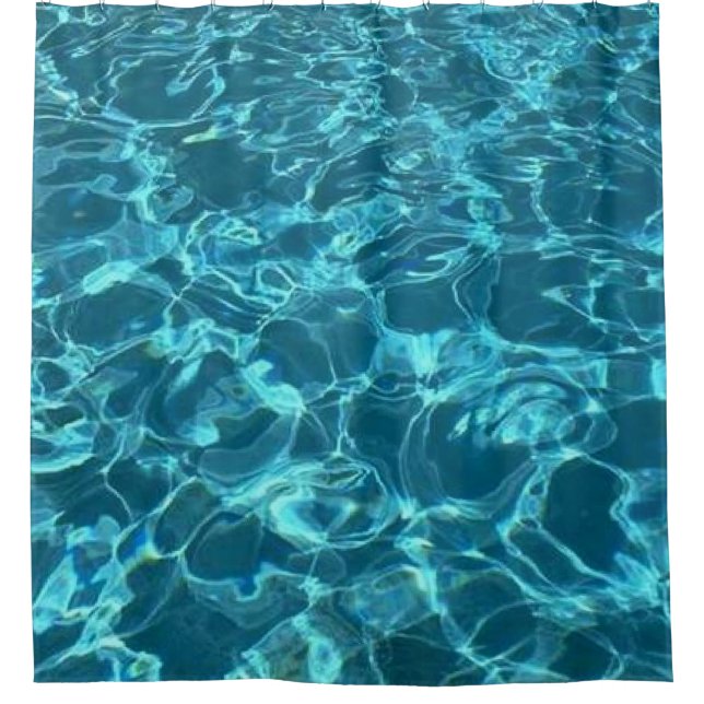 Sparkle Water Shower Curtain (Front)