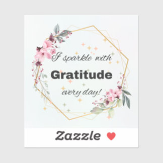 Sparkle With Grace Sticker