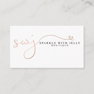 Sparkle With Jelly Business Cards