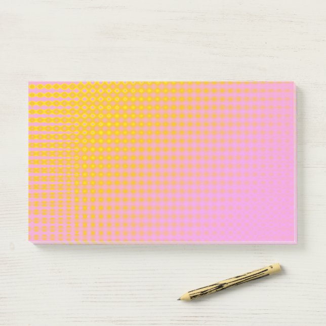 Sparkle yellow and pink notes (On Desk)