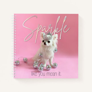 SparkleJoy Mean It 8.5" x 8.5" Notebook