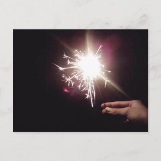 Sparkler Postcard