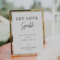 Sparklers Sign, Wedding Send Off Sign,