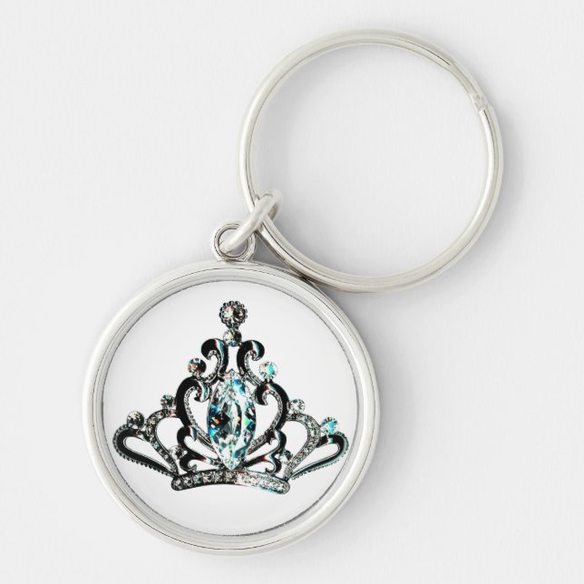 Sparkles of a Tiara Keychain (Front)