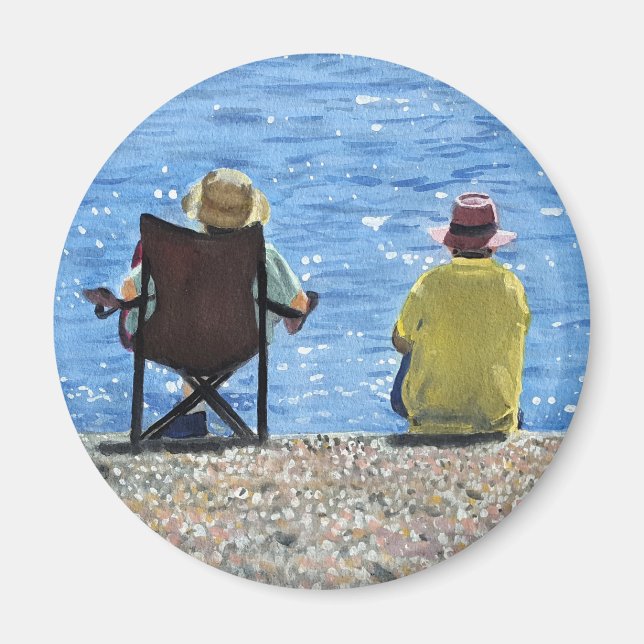 Sparkles painting magnet (Front)