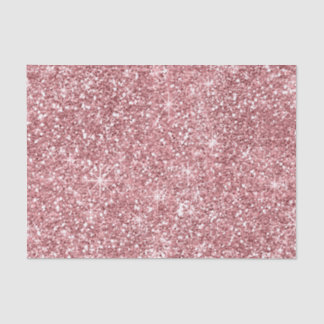 Sparkles Rose 3 Faux Glitter Tissue Paper