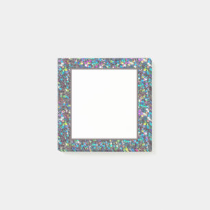 Sparkles Stars Post It Notes