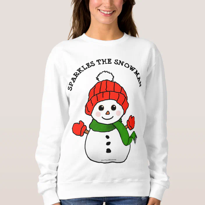 Snow Happy Snowman Glitter Sweatshirt/Longsleeved Tshirt Sizes/Colors Snow Happy Snowman Glitter Sweatshirt/Longsleeved Tshirt Sizes/Colors