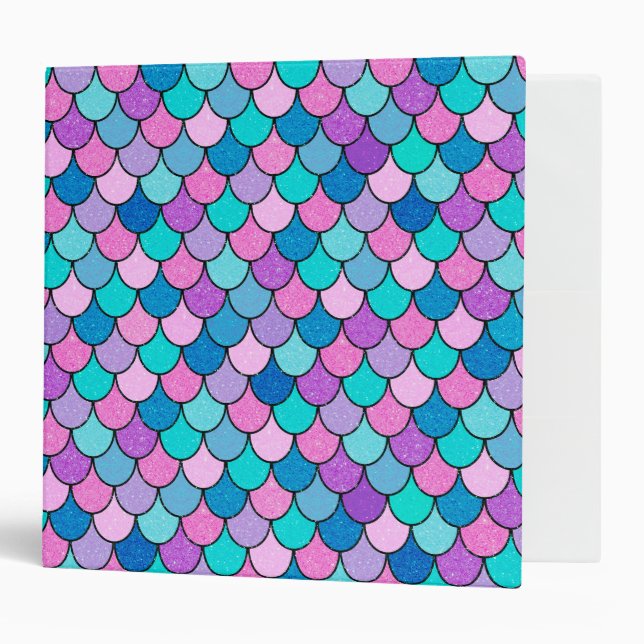 Sparklicious 3 Ring Binder (Front/Inside)