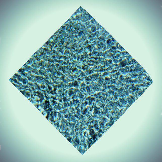 Sparkling Aqua Blue Turquoise Water Bandana (Creator Uploaded)