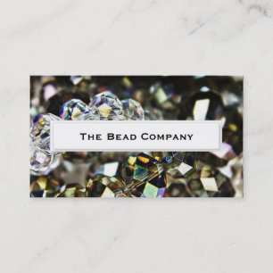 Sparkling Beads HDR Business Cards